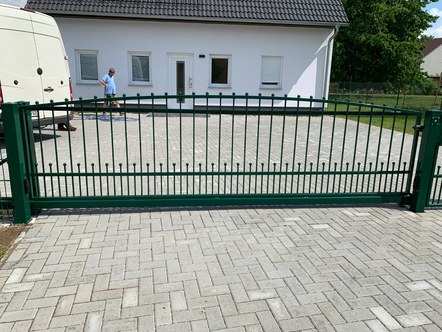 zaunelemente aus metall