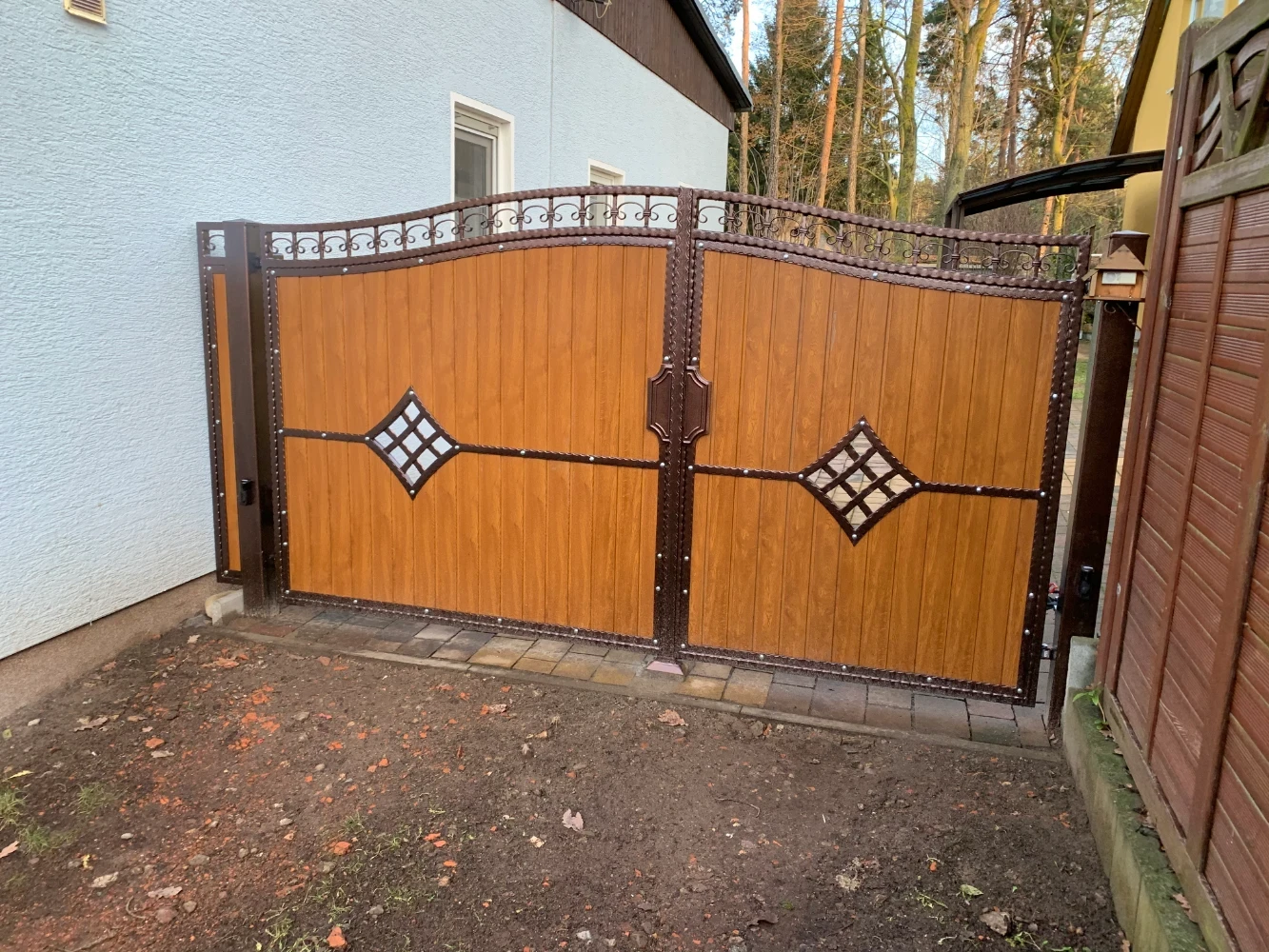 sichtschutz für stabmattenzaun